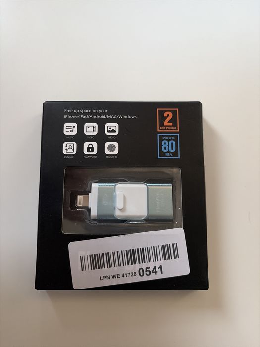 Nowy Flash Drive 256GB - Lightning / USB C