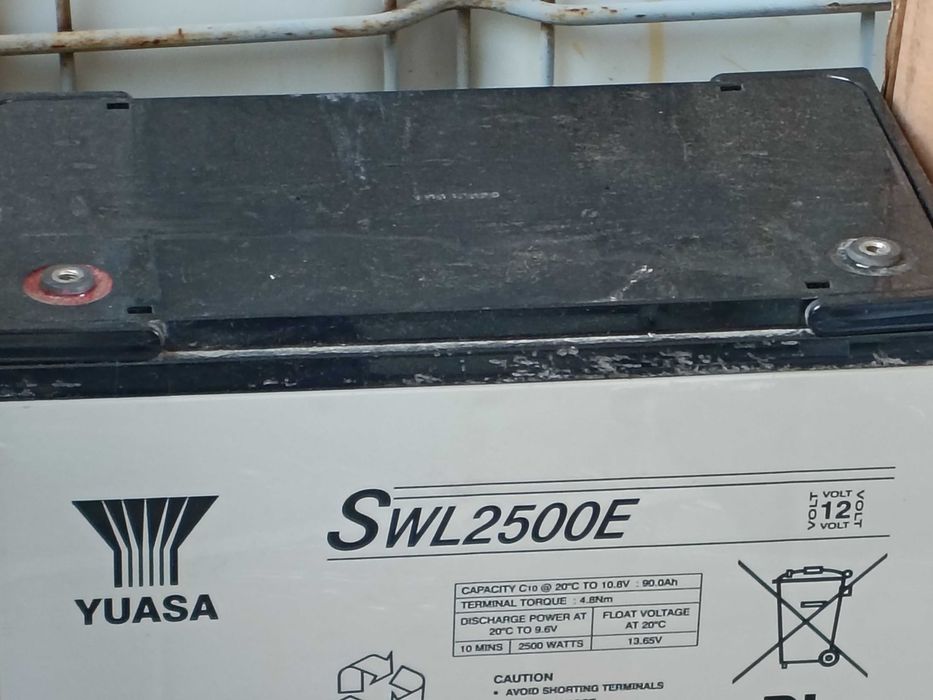Akumulator Yuasa SWL2500E AGM 12V 93.6Ah Używany Sprawny