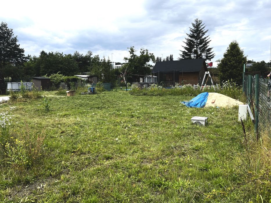 Ogrodek dzialkowy  w centrum Katowic ul. Bocheńskiego.