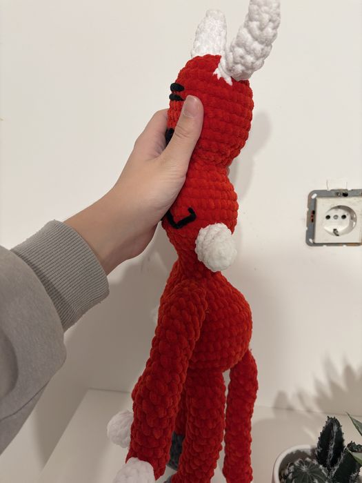 Domino na szydełku, 50cm, na zamówienie!