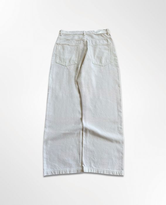 Широкі Білі Джинси Bershka Jeans Бершка Беггі Баггі Скейтер Skater