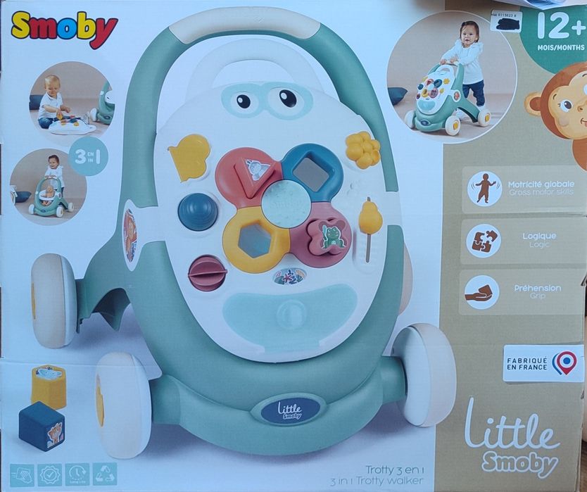 Толокар, ходунки smoby 3в1