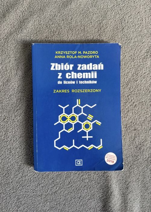 Zbiór zadań z chemii Pazdro zakres rozszerzony