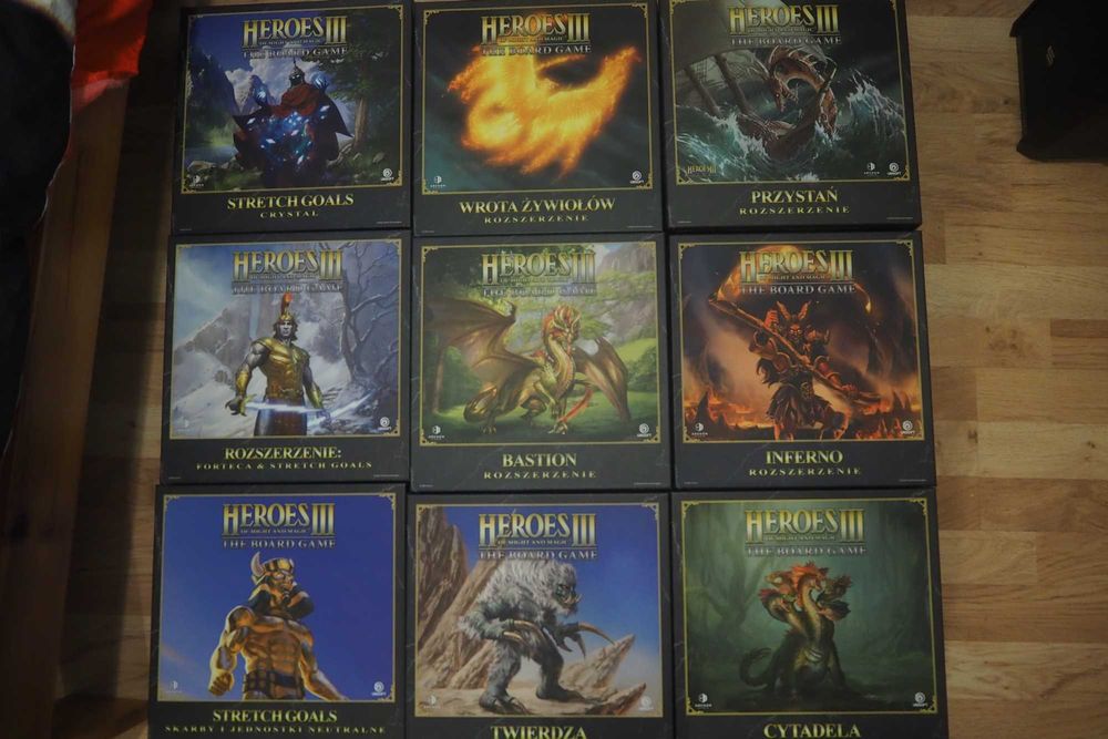 Heroes 3 The Board Game All in