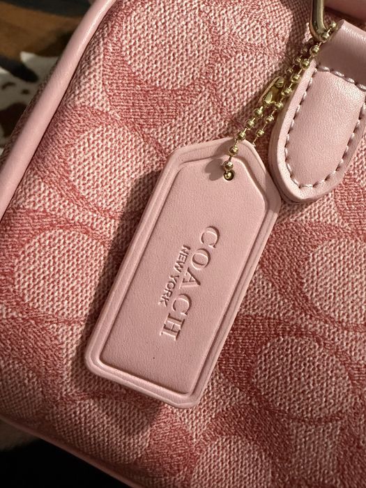 Bolsa coach rosa