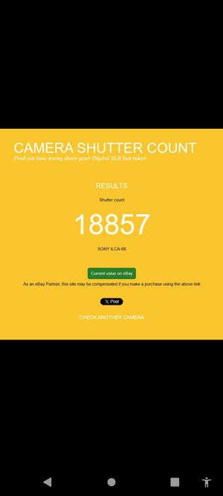 Фотоаппарат Sony A68