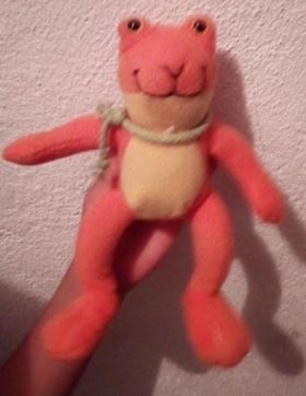 Conjunto de oito peluches.