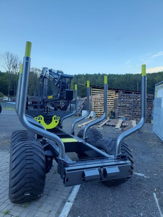 PALMS 10D 5.75  PRZYCZEPA ZRYWKOWA LEŚNA  10 ton zestaw do zrywki