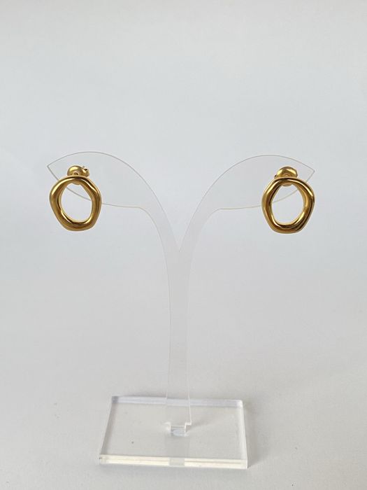 Brincos em aço inoxidavél