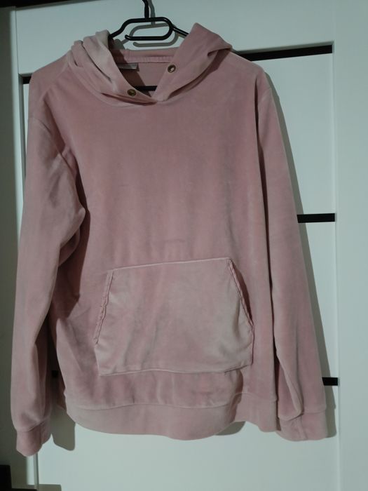 Bluza damska welurowa