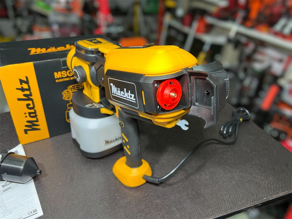Краскопульт Фарбопульт Machtz MSG‑1510 S PRO Медные форсунки 650 Вт