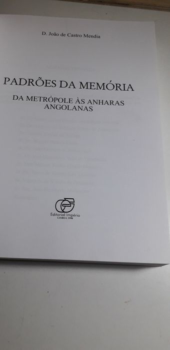 Patterns of Memory, from the Metropolis to Angolan Anharas - D. João Mendia64729896563458121