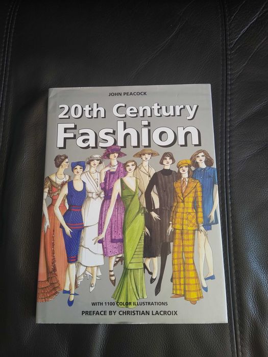 Moda seculo XX - 20th Century Fashion. 1.100 ilustrações coloridas