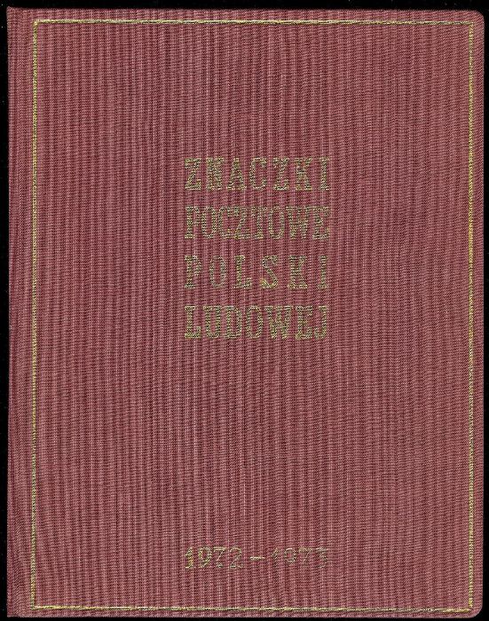 Klaser jubileuszowy 1972-73 kasowane