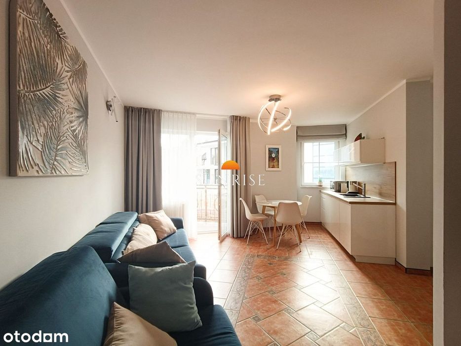 40 m² nad morzem | 2 balkony | Hexagon | Grzybowo