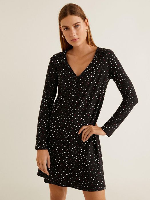 Сукня нова в горох Mango XL
