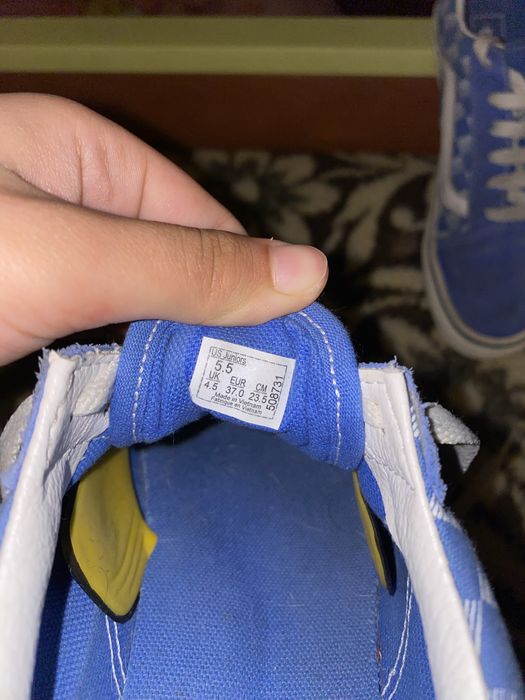 Vans old skool azuis