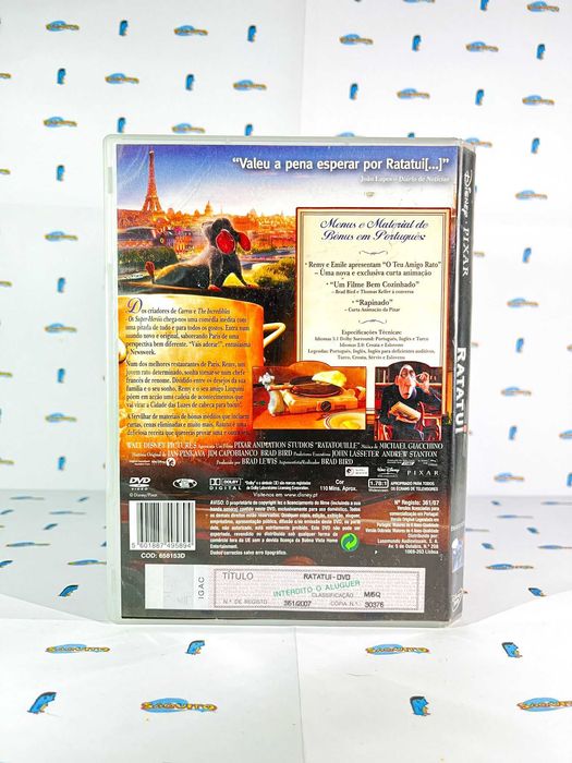 DVD Ratatui ou Ratatouille