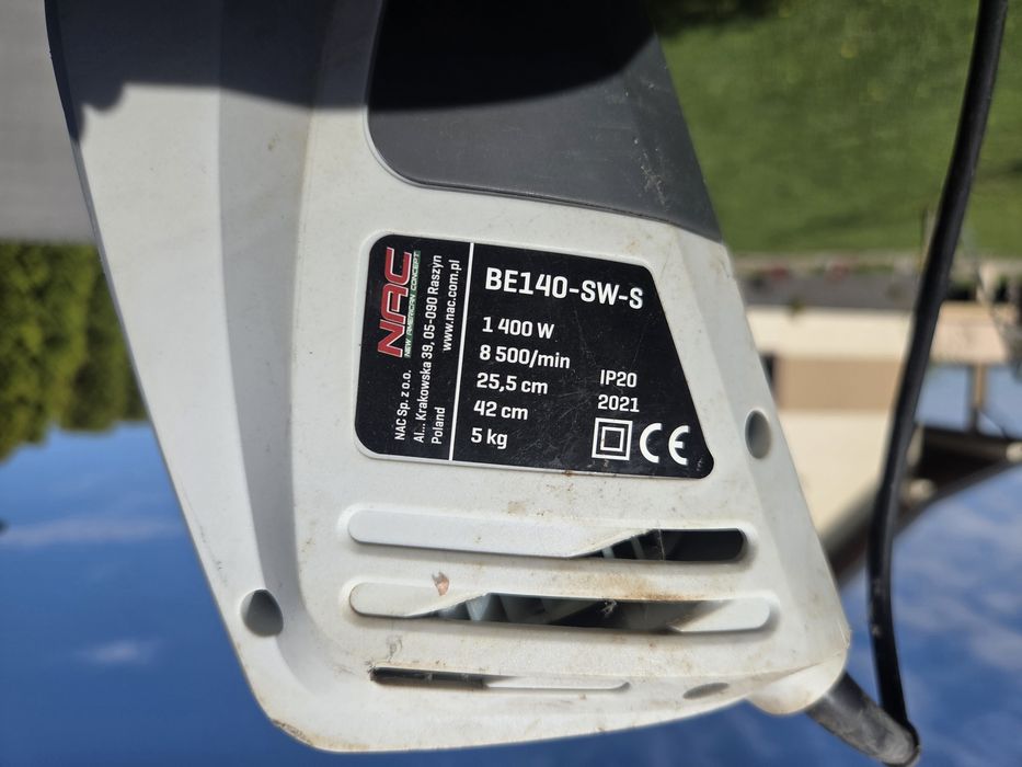 podkaszarka elektryczna NAC BE140-SW-S