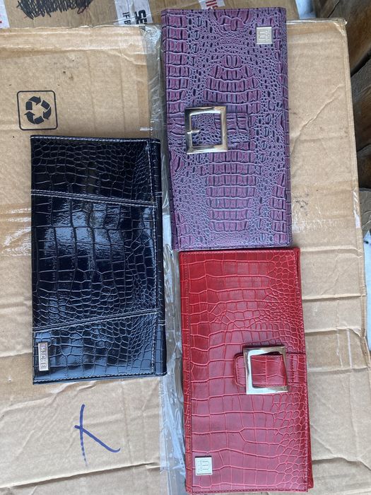 3 kopertowki na klamre eleganckie skora angielsa miche