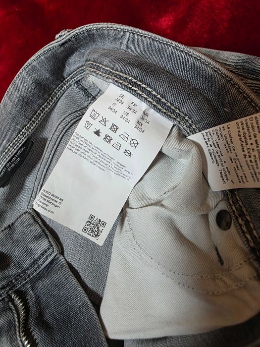 Spodnie Jeans BOSS Super Slim – Cashmere Touch – Jak Nowe