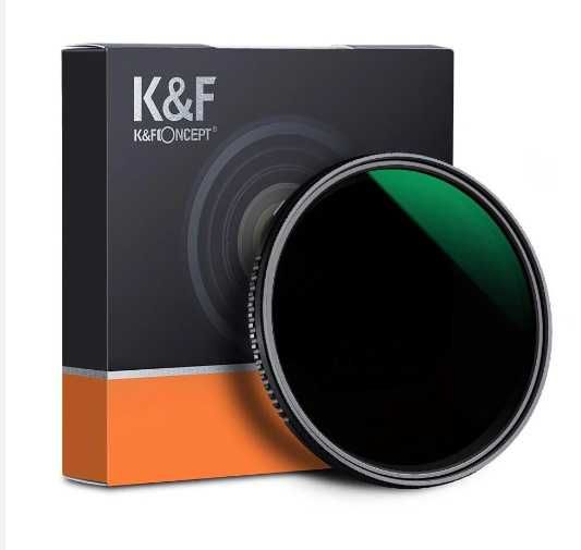 ND фільтр ND8-2000 ND3-1000 K&F Concept PRO 49 52 55 58 62 67 77 82