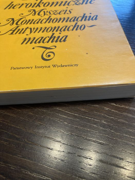 Poematy heroikomiczne. Ignacy Krasicki