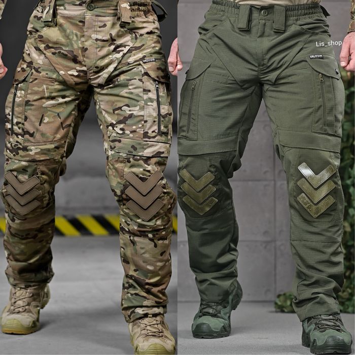 ‼️Штурмові тактичні штани Oblivion  мультикам олива