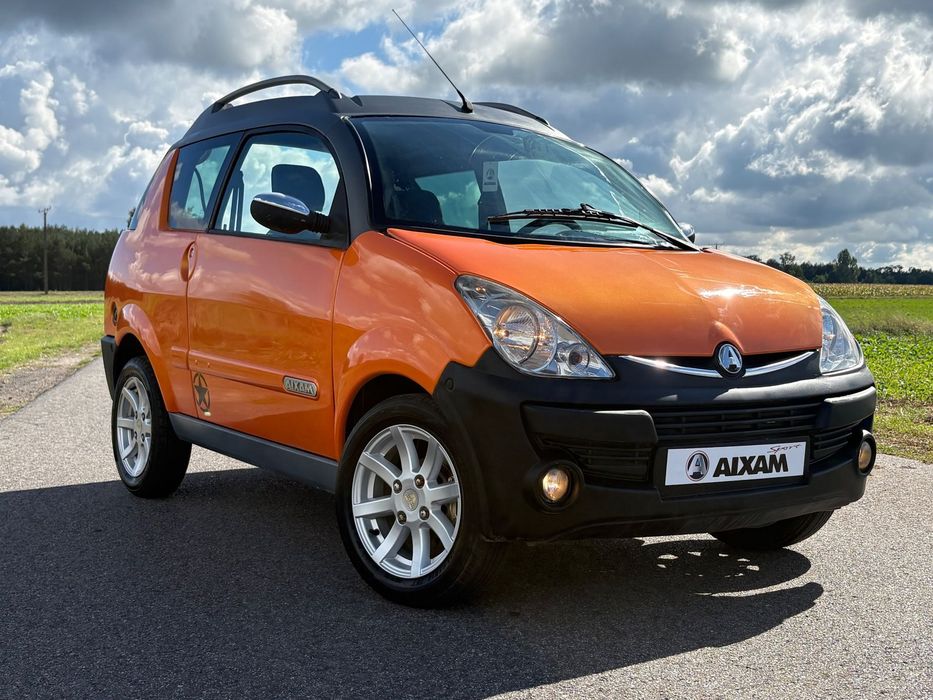 Aixam Crossline Aixam Ligier Microcar crossline kamera transport L6E 350 kg