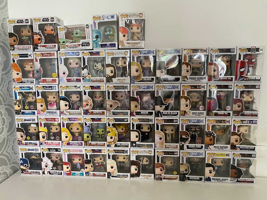 Coleção Funko Pop (30% de desconto em todos os pops)