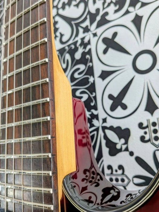 SCHECTER DIAMOND SERIES DAMIEN-6 2008 | Restaurada - NIX CUSTOM GUITARS