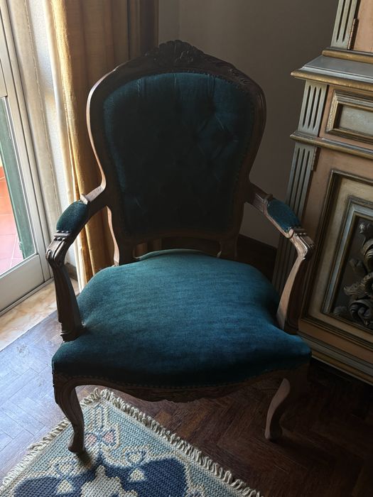 Conjunto Sofa e 2 poltronas