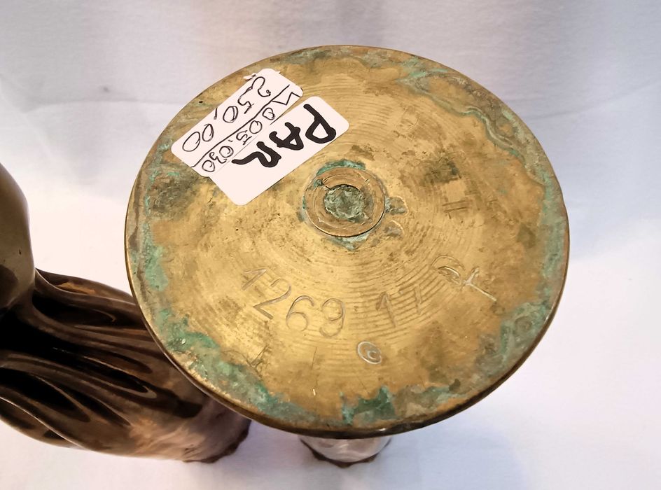 Par Jarras Trench Art Primeira Guerra Mundial