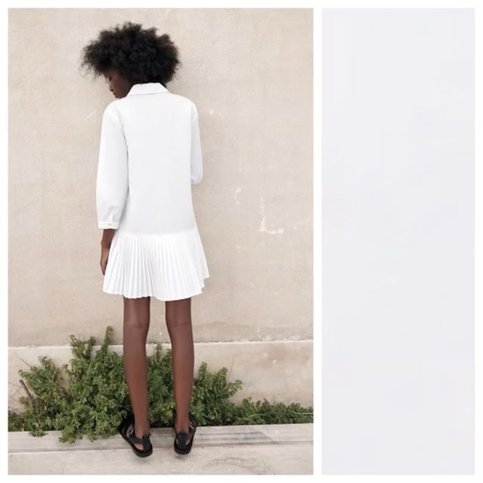 Біла сукня ZARA