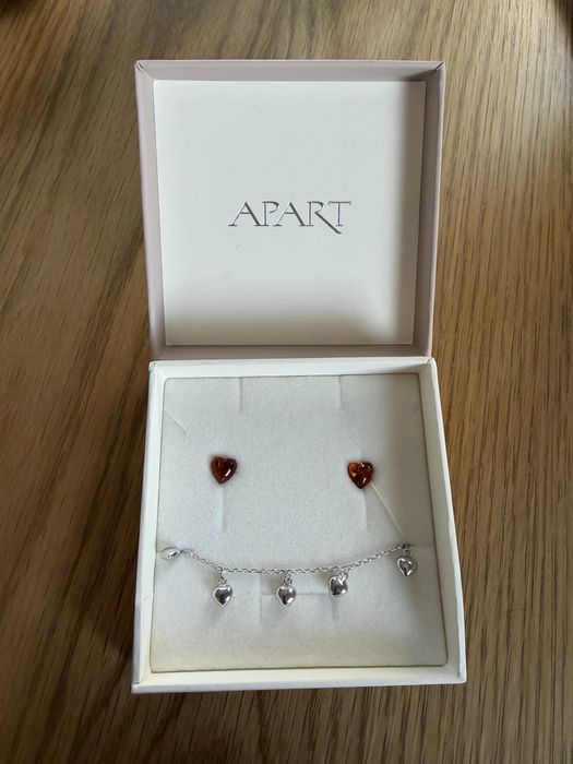 Bizuteria Apart - kolczyki i bransoletka