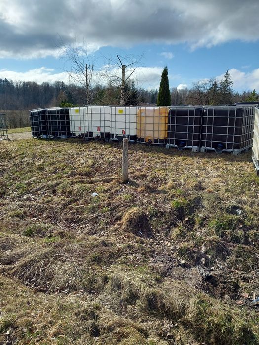 Zbiornik 1000l MAUZER CZARNE