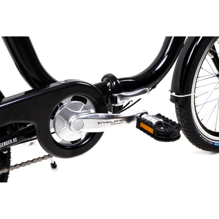 Aluminiowy rower składany SKŁADAK MIFA 7- biegów SHIMANO bagażnik