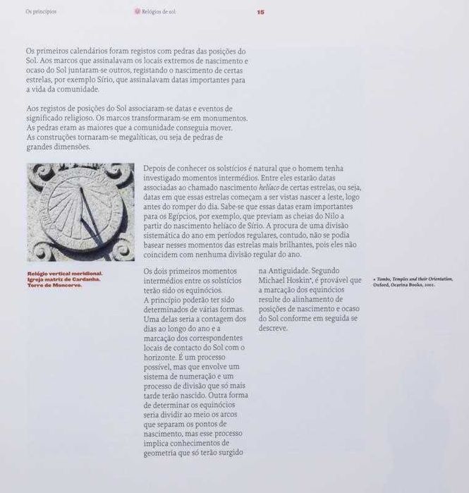 Livro dos CTT completo " RELÓGIOS de SOL "
