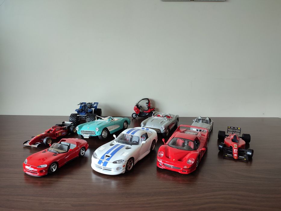 Miniature Replica Cars and Motorcycles for Collection