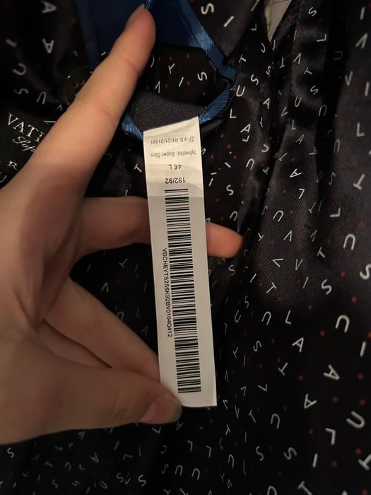 Garnitur Vistula super slim 182 100% wełna