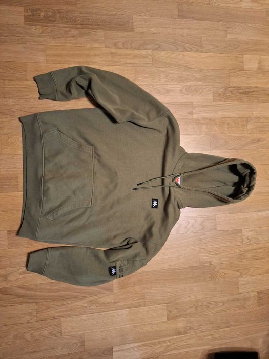 Bluza z kapturem Kappa zielona M