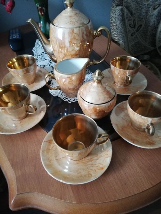 Porcelana komplet kawowy