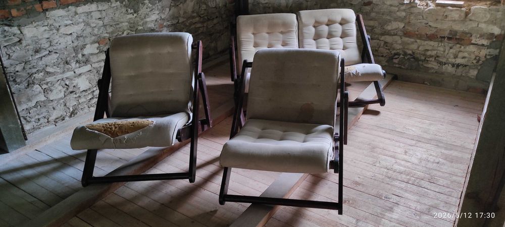 Kontiki - oryginał - komplet - dwa fotele i sofa