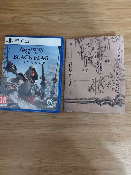 Диск на PS5 Assassin's creed Black flag Resynced
