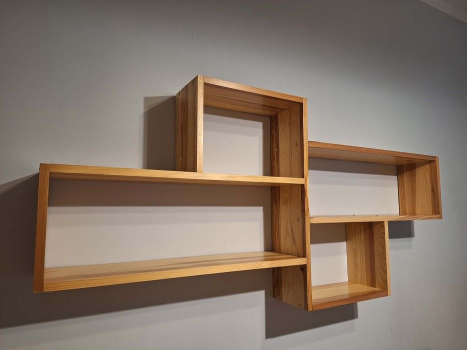 Półka wisząca sosnowa