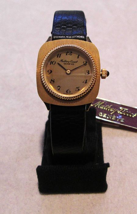 Antigo Relógio de Senhora MATHEY-TISSOT Mov. Mec. NOVO Stock Antigo