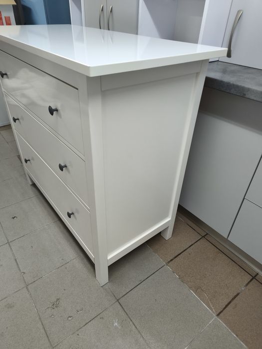 Komoda Hemnes DOWÓZ GRATIS transport IKEA biała 3 szuflady 108x96