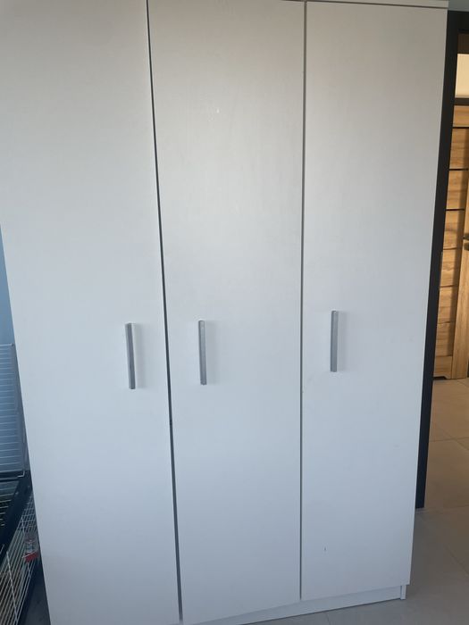 Duża  biała  Szafa 190x120