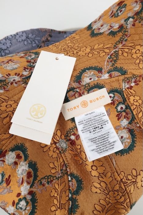 Kapelusz damski Tory Burch wielokolorowy NOWOŚĆ ZBH1383