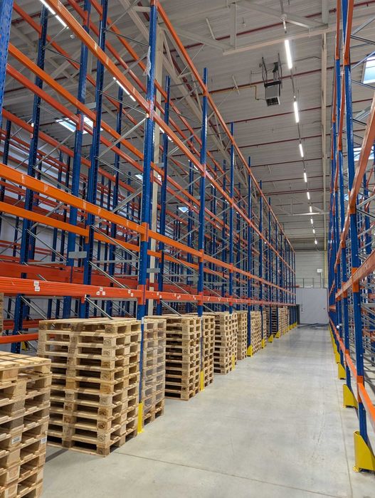Regały magazynowe - paletowe, półkowe